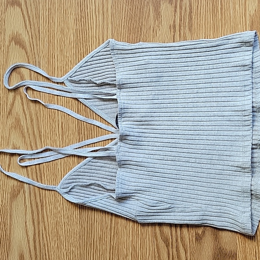 Zara Ribbed Women's Top - Picture 2 of 2